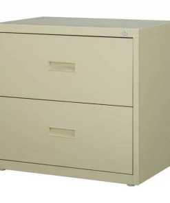 Hirsh 30" W 2 Drawer Lateral File Cabinet, Putty, Letter