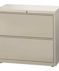 Hirsh 30" W 2 Drawer Lateral File Cabinet, Putty, Letter