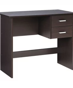 Comfort Products Writing Desk, 19" D, 35-1/2" W, 29-1/2" H, Espresso, Wood Grain Paper Laminate