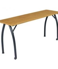 Balt Rectangle Mobile Seminar Table, 60" X 29", Oak