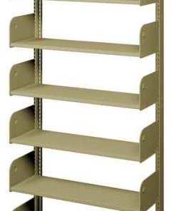 Estey Flat Shelf, Single Face, 6 Shelves
