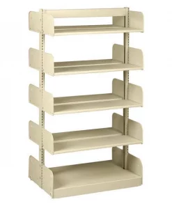 Estey Flat Shelf, Double Face, 10 Shelves