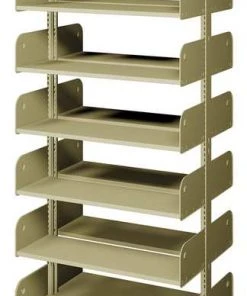 Estey Flat Shelf, Double Face, 12 Shelves