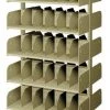 Estey Divider Shelf, Double, 14 Shelves, 20 In