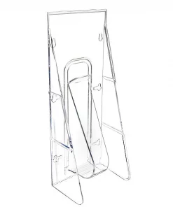 Deflecto Leaflet Holder, 1 Compartment, Clear