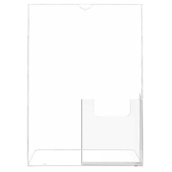 Deflecto Sign and Literature Holder, 8-1/2x11 - Image 3