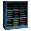 Zoro Select Horizontal Literature Organizer 36 Compartments, Gray