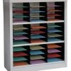 Zoro Select Horizontal Literature Organizer 36 Compartments, Tan