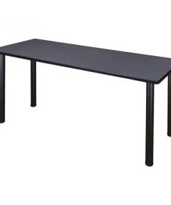 Kee Training Table, 60", Grey Black Legs