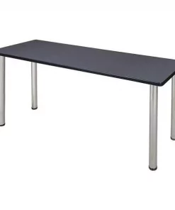 Kee Training Table, 72", Grey Chrome Legs