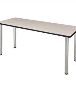 Kee Training Table, 72", Maple Chrome Legs