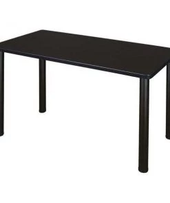 Kee Training Table, 48", Mocha Black Legs