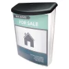 Deflecto Literature Box, Outdoor, 10x4x13", Clear