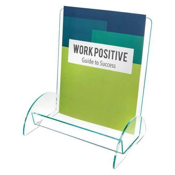 Deflecto Magazine Holder, 9-13/16X6-5/16, Clear
