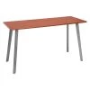 Ofm Computer Desk, 55" D, 24" W, 29" H, Cherry, Medium Density Fiberboard