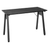 Ofm Table Desk, 47.24" D, 23.62" W, 28.94" H, Black, Medium Density Fiberboard