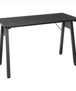 Ofm Table Desk, 47.24" D, 23.62" W, 28.94" H, Black, Medium Density Fiberboard