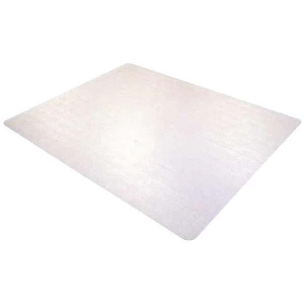 Floortex Chair Mat 47"x35", Rectangular Shape, Clear, for Hard Floor