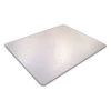 Floortex Chair Mat 48"x48", Rectangular Shape, Clear, for Hard Floor