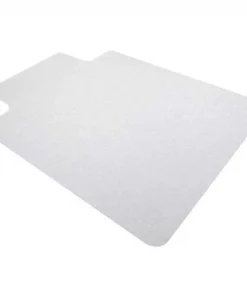 Floortex Chair Mat 48"x60", Rectangular Shape, Clear, for Hard Floor
