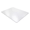 Floortex Chair Mat 47"x35", Rectangular Shape, Clear, for Hard Floor