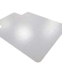 Floortex Chair Mat 48"x118", Rectangular Shape, Clear, for Hard Floor