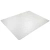 Floortex Chair Mat 36"x48", Rectangular Shape, Clear, for Carpet