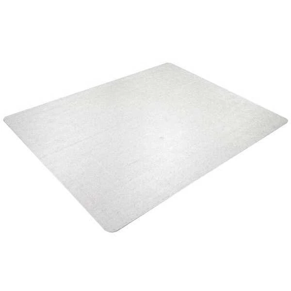 Floortex Chair Mat 36"x48", Rectangular Shape, Clear, for Carpet