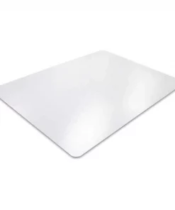 Floortex Chair Mat 36"x48", Rectangular Shape, Clear, for Hard Floor