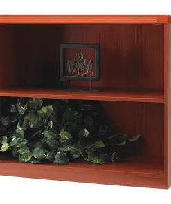 Mayline Aberdeen Bookcase, 2 Shelf, Cherry