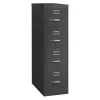 Hirsh 4 Drawer Vertical File Cabinet, Charcoal, Letter