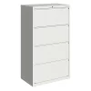 Hirsh 4 Drawer Lateral File Cabinet, White, Legal/Letter