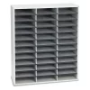 Fellowes Lit Organizer, 36 Sec, 29x11x34-11/16, Gry
