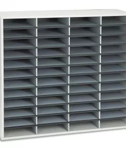 Fellowes Lit Sorter, 48 Sec, 38-1/4x11-7/8x34-11/16