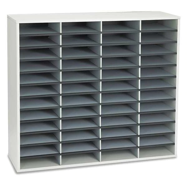 Fellowes Lit Sorter, 48 Sec, 38-1/4x11-7/8x34-11/16