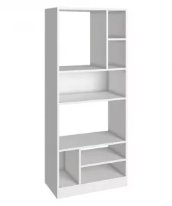 Manhattan Comfort Bookcase 3.0, 8 Shelves, White