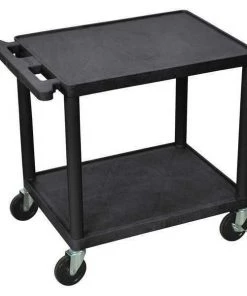 Luxor Two Shelf, A/V Cart