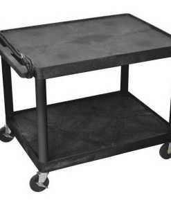 Luxor Two Shelf, Presentation Cart, 27"H