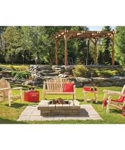 Bestar U Desk, White Cedar, Classic Set, 4pcs