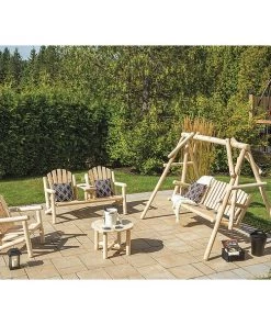 Bestar U Desk, White Cedar, Deluxe Set, Ntrl, 4pcs