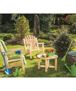 Bestar Chairs/Coffee Table Set, 2Set, White Cedar