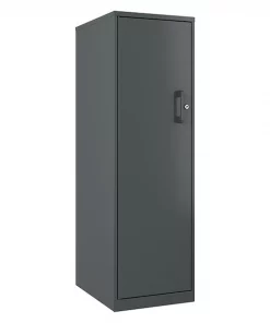 Space Solutions Storage Cabinet, Small, 4 Shelf, Charcoal