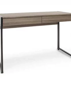 Ofm Inc Office Desk, 18-7/8" D, 43-7/8" W, 30" H, Driftwood, Wood Grain