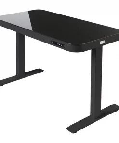 AIRLIFT Glass Electric Standing Desk, 48"