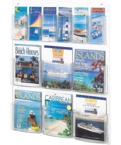 Safco Literature Display, 6 Mag/6 Pam