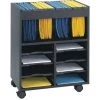 Safco Mobile Cart, Black
