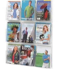Safco Literature Display, 9 Magazine