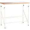 Safco Standing Desk, 24" D, 48" W, 38" to 50" H, Cream (Base)