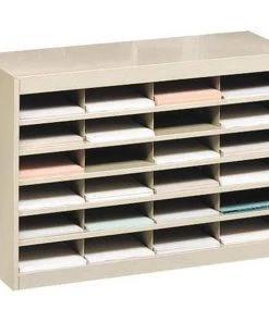 Safco Literature Organizer, 24 Compartments, TS