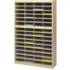 Safco Literature Organizer, 60 Compartments, TS